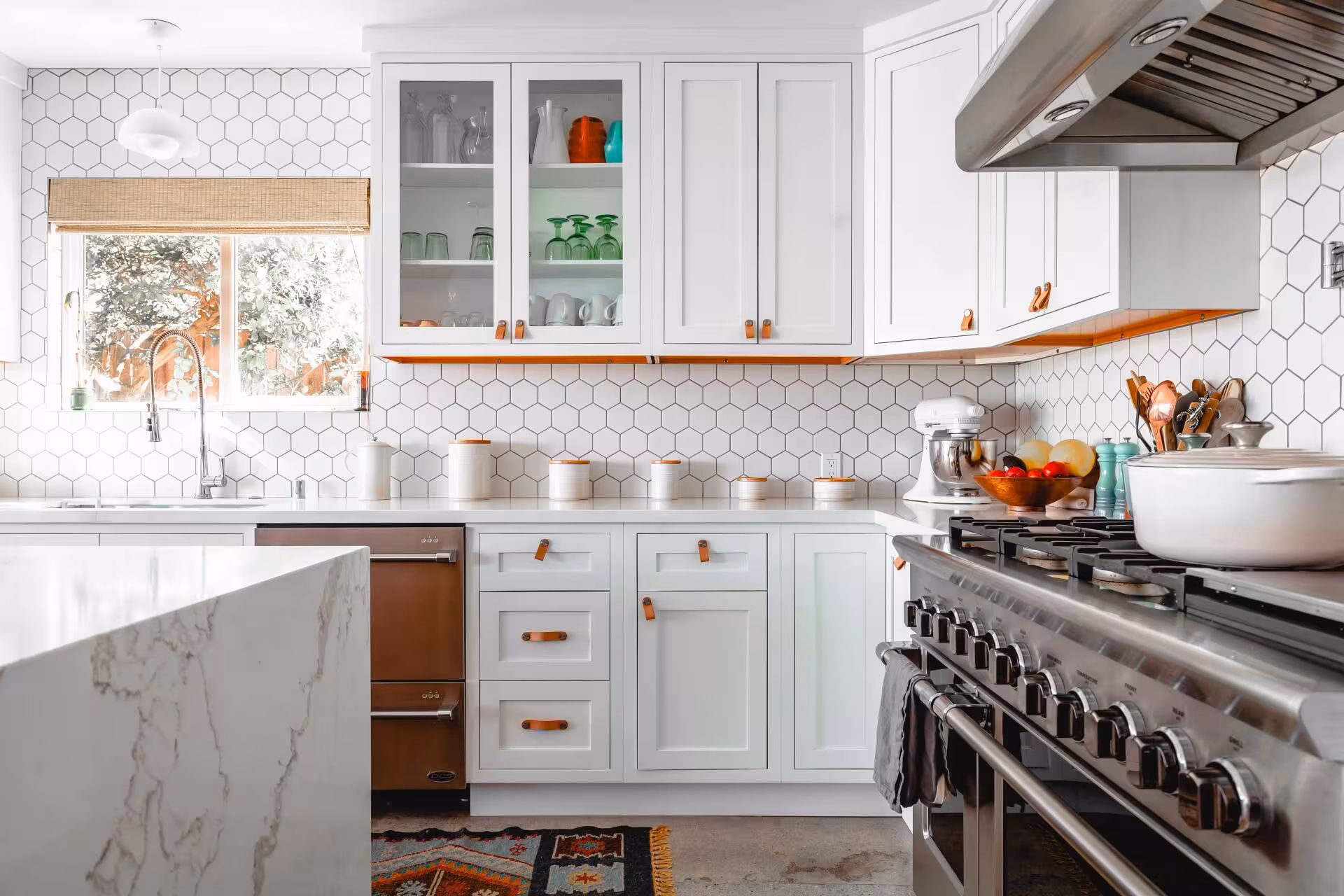 Modern White Kitchen