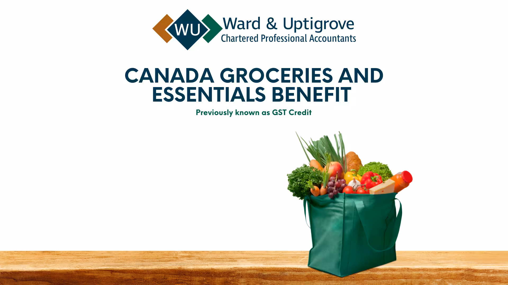 Canada Groceries and Essentials Benefit
