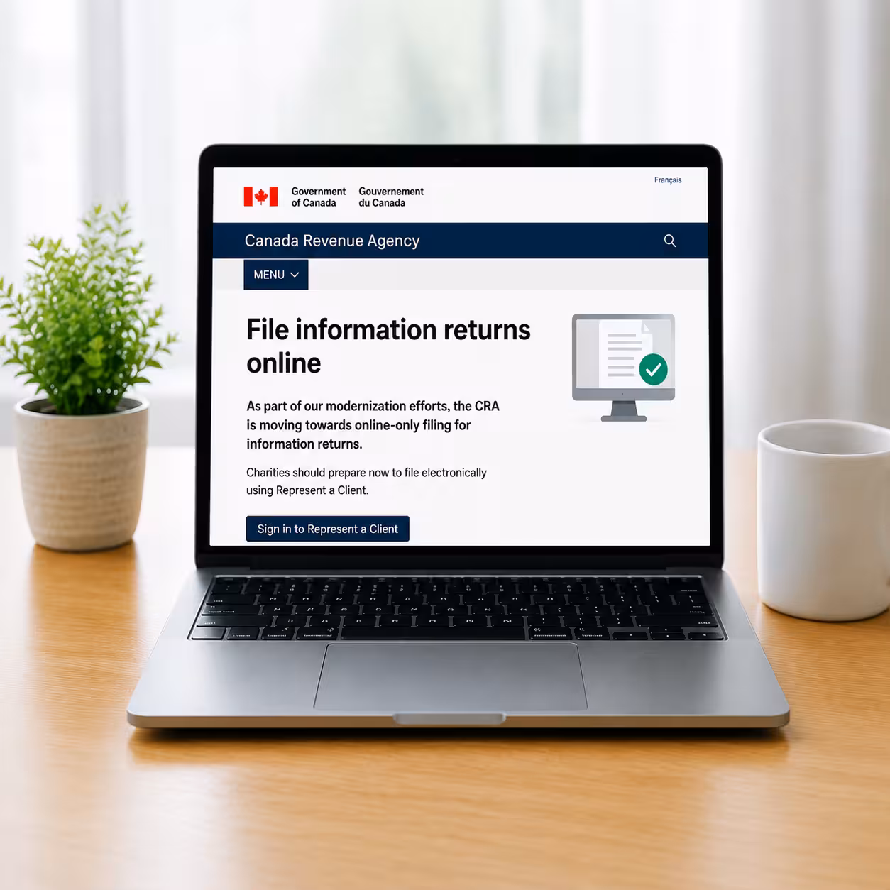 CRA Modernization May Require Charities to Prepare for Online-Only Filing